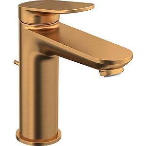 Duravit M Wave Waschtischarmatur WA1020001004 Ausladung 122mm, mit Zugstangen-Ablaufgarnitur, Bronze gebürstet