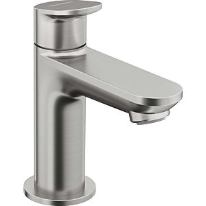 Duravit Wave pillar tap WA1080002070 projection 90mm, brushed stainless steel