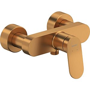 Duravit Wave shower mixer WA4230000004 surface-mounted, brushed bronze