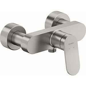 Duravit Wave shower mixer WA4230000070 surface-mounted, brushed stainless steel