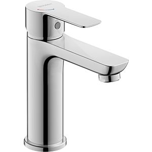 Duravit D-Code Waschtischarmatur M DC1023002010 FreshStart, MinusFlow, ohne Zugstange, Chrom Hochglanz