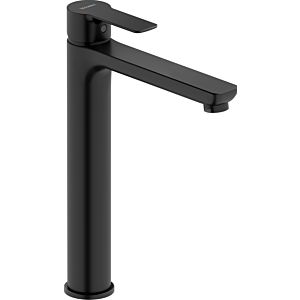 Duravit D-Code mitigeur lavabo XL DC1043002046 FreshStart, MinusFlow, sans tige de traction., Noir Mat