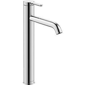 Duravit C.1 mitigeur lavabo XL C11043002010 FreshStart, MinusFlow, sans tirette, chrome brillant