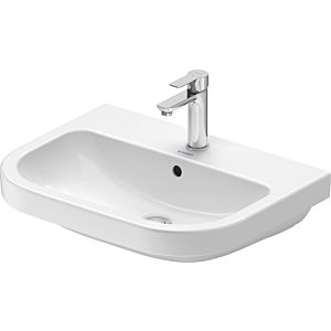 Duravit D-Code Waschtisch 2398600000 Rund, Weiß Hochglanz, 600x460 mm