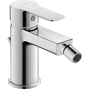 Duravit D-Code bidet fitting DC2400011010 chrome high gloss, with pull rod