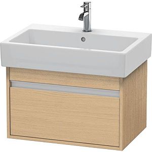 Duravit Ketho vanity unit KT668403030 65 x 44 cm, Eiche natur , 2000 pull-out, wall-hung