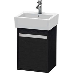 Duravit Ketho vanity unit KT6630L1616 40x32x55cm, wall-hung, door on the left, Eiche schwarz