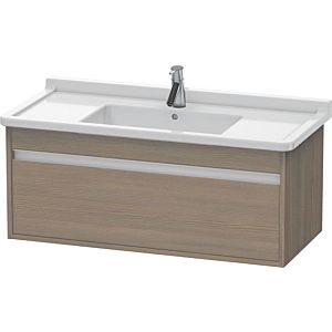 Duravit Ketho vanity unit KT666503535 100 x 45.5 cm, terra oak, 2000 pull-out, wall-hung