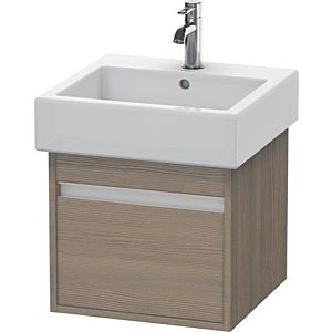 Duravit Ketho vanity unit KT668503535 45 x 44 cm, terra oak, 2000 pull-out, wall-hung