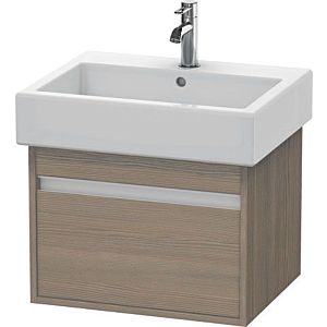 Duravit Ketho vanity unit KT668603535 55 x 44 cm, terra oak, 2000 pull-out, wall-hung