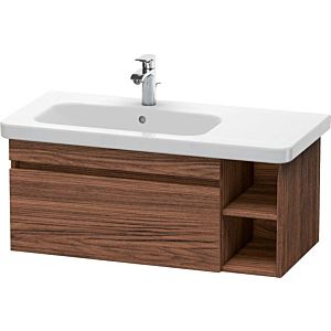 Duravit DuraStyle vanity unit DS639702121 93 x 44.8 cm, basin left, dark 2000 , match2 pull-out