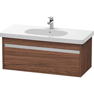 Duravit Ketho vanity unit KT666802121 100 x 45.5 cm, dark 2000 , match2 pull-out, wall-hung