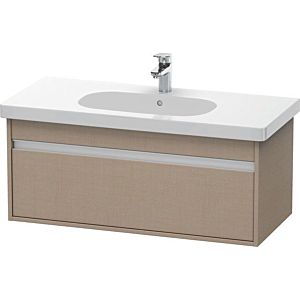 Duravit Ketho vanity unit KT666807575 100 x 45.5 cm, linen, 2000 pull-out, wall-hung