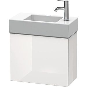 Duravit L-Cube Waschtisch-Unterschrank LC6246L8585 48x24x40cm, wandhängend, Tür links, weiß hochglanz