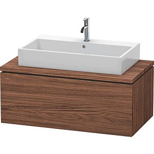 Duravit L-Cube vanity unit LC581402121 102 x 54.7 cm, dark walnut, for console, 1 pull-out