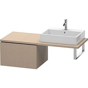 Duravit L-Cube base cabinet LC583307575 62 x 54.7 cm, linen, for console, 2000 pull-out