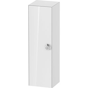White Tulip Duravit high cabinet WT1333L8585 40 x 36 cm, White High Gloss , 2000 door on the left with handle, 3 glass shelves