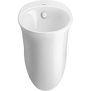 Duravit White Tulip Absaug-Urinal 2817300007 32x34cm, Zulauf von hinten, Rimless, mit Fliege, weiß