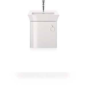 Duravit White Tulip vanity unit WT4250L8585 38.4 x 29.8 cm, White High Gloss , wall- 2000 , match3 door with handle, left