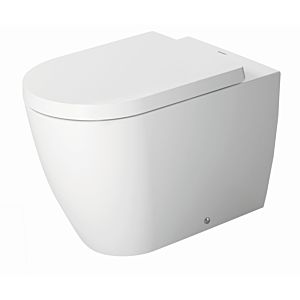 Duravit Me by Starck Stand-Tiefspül-WC 2169092600 37 x 60 cm, 4,5 l, Abgang waagerecht, Weiß/Weiß Seidenmatt