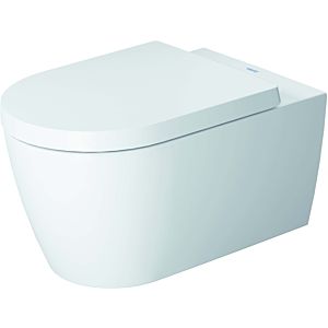 Duravit Me by Starck WC suspendu à fond creux 25290926001 37x57cm, 4,5 l, sans rebord, blanc/blanc satiné mat WonderGliss