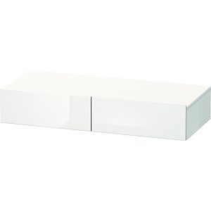 Duravit DuraStyle étagère à tiroirs DS827004943 100 x 44 cm, 2 tiroirs, graphite mat / basalte mat, avec support console