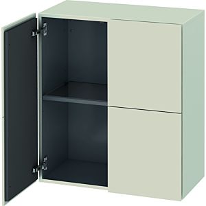 Duravit L-Cube armoire moyenne haute LC117709191 70x36,3x80cm, 2 portes, taupe mat