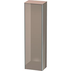 Duravit XSquare cabinet XS1313R8686 50x176x35.6cm, door on the right, cappuccino high gloss