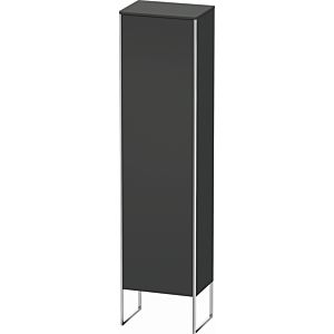 Duravit XSquare cabinet XS1314L4949 50x176x35.6cm, door left, standing, Graphit matt