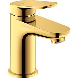 Duravit S Wave washbasin mixer WA1010002034 projection 95mm, without pop-up waste set, polished gold