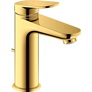 Duravit M Wave Waschtischarmatur WA1020001034 Ausladung 122mm, mit Zugstangen-Ablaufgarnitur, Gold poliert