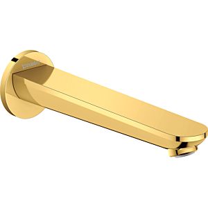 Duravit Wave bath spout WA5240010034 projection 202mm, polished gold