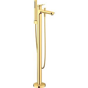 Duravit Wave finishing set WA5250000034 concealed bath mixer, floor-standing, polished gold