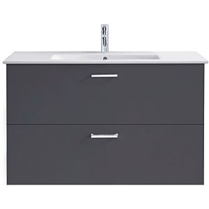 Duravit ME by Starck Möbelwaschtisch 2336830000 83 x 49 cm, weiß, 1 Hahnloch, mit Überlauf