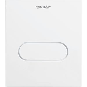 Duravit Plaque de déclenchement DuraSystem WD5004011000 13 x 15 cm, plastique, blanc , pour Urinal