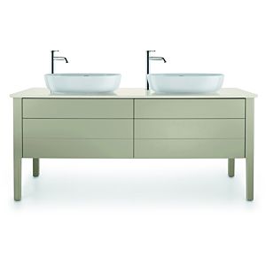 Duravit Luv Aufsatzwaschtisch 0379600000 weiss, 60x40cm, geschliffen