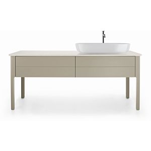 Duravit Luv Aufsatzwaschtisch 03806000001 weiß wondergliss,60x40cm,geschliffen,mit Hahnloch