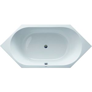 Duravit bathtub D-Code 700138000000000 hexagon, built-in version, white