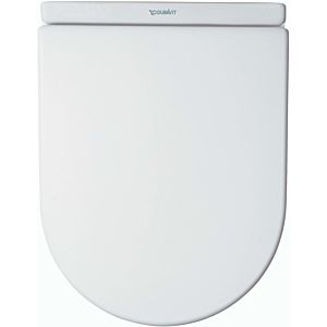 Duravit Starck 3 WC-Sitz 0063890000 weiss, Scharniere Edelstahl, Absenkautomatik