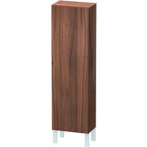 L-Cube Duravit tall cabinet LC1168R7979 40x24.3x132cm, door on the right, natural walnut