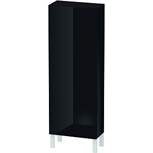 L-Cube Duravit high cabinet LC1169R4040 50x24.3x132cm, door on the right, black high-gloss