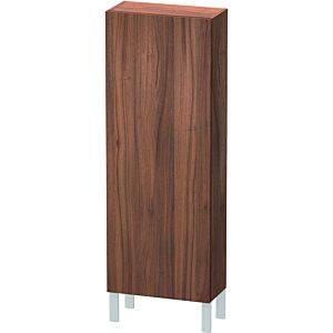 L-Cube Duravit tall cabinet LC1169R7979 50x24.3x132cm, door on the right, natural walnut