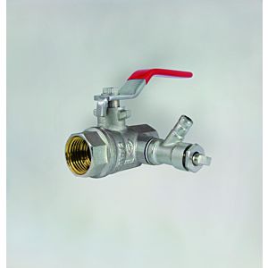 Fukana ball valve 3/4&quot; 53392-R IG(Rp) / IG(Rp) 3/4&quot;, with drain, steel hook