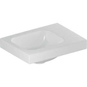 Geberit iCon light Handwaschbecken 501830003 38x28cm, ohne Hahnloch, ohne Überlauf, weiß