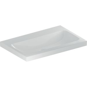 Geberit iCon light vasque 501835007 70x48cm, sans trou pour robinet, sans trop-plein, blanc