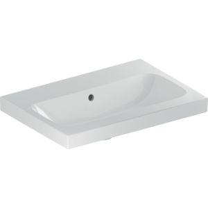 Geberit iCon light vasque 501841003 60x42cm, sans trou pour robinet, avec trop-plein, blanc