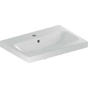 Geberit iCon light washbasin 501842008 75x42cm, without tap hole, without overflow, white KeraTect