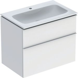 Geberit iCon furniture vanity set 502336013 75x63x48cm, white, matt white, matt white handle
