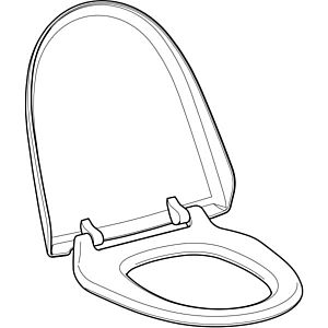 Geberit toilet seat and toilet lid pergamon 250034EP1 for Geberit AquaClean 8000 / 8000plus