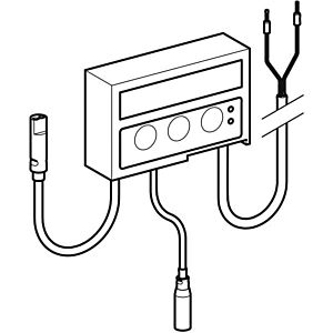 Geberit control module for urinal control 599071000 mains operation